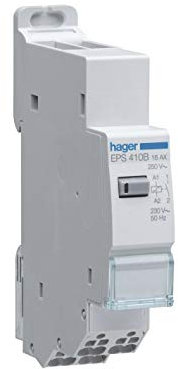 Hager Stromstoß-Schalter Hutschiene EPN546 3 Schließer, 1 Öffner 230 V/AC 16A 1St.