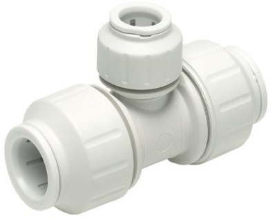 John Guest Speedfit PEM3022DW 22 mm x 15 mm x 22 mm Reducing Tee