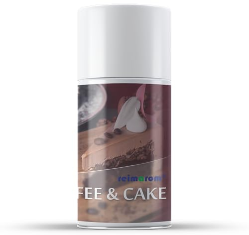 Duftspray Coffee & Cake | Lufterfrischer für automatischen Duftspender oder zum manuellen Sprühen | Raumduft von REIMA | mit Geruchsabsorber | süßlicher Duft von frischem Gebäck
