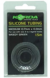 Korda Silicone Tube Green - 1,5m Tube, Durchmesser:0.75mm