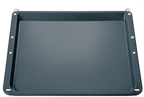 Bosch HEZ341000 Backofen- und Herdzubehör/Emailliertes Backblech für Kuchen, Plätzchen, Brot, Brötchen, Hefezopf und Stollen