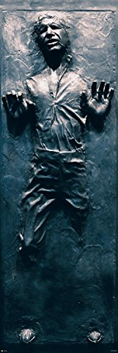 Star Wars Türposter Han Solo Carbonite (53 x 158 cm), Canvas, Mehrfarbig, 158L x 53W cm