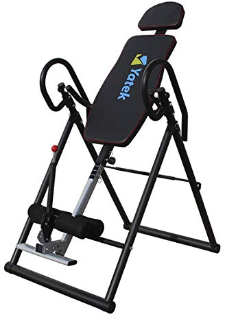 Inversionsbank, Schwerkrafttrainer klappbar Yatek Modell ECO für Zuhause mit vollständiger Inversion zur Entlastung der Wirbelsäule, Rückentrainer unterstützt bis zu 150 kg