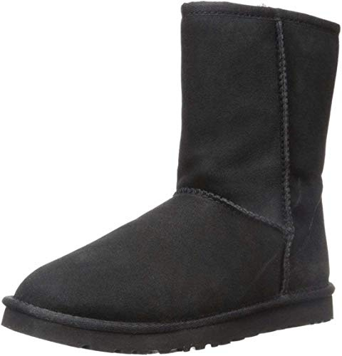 UGG Men's Classic Short Boot, Black, 07