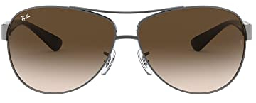 Ray Ban Sonnenbrille Metallic RB 3386 004/13 silber 67