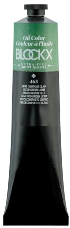 Blockx Ölfarbe, grün, hell, 200 ml Tube