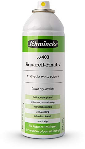 Schmincke : Watercolour Fixative : Aerosol : 300ml : Ship By Road Only