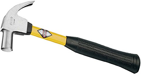 Picard 0029400-16 Marteau fendu modèle américain 450 g, Noir/Argent