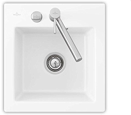 VILLEROY & BOCH SUBWAY XS Einbauspüle,47,5 x 51 cm, 1 Stück, alpinweiß,