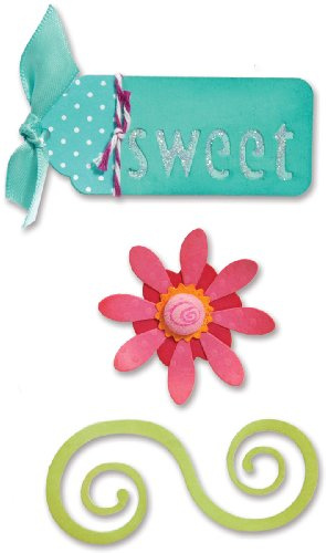 Sizzix Sizzlits Die Sweet Things Set by Eileen Hull, Pack of 3