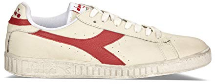 Diadora Game Low Waxed 501.178301_C5147 Bianco Rosso