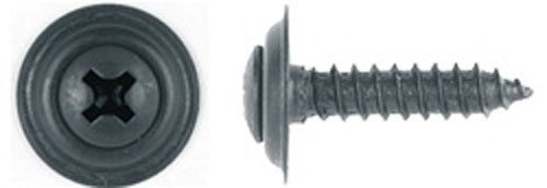 Clipsandfasteners 100#8x3/4 Phillips #6 Oval Head Wash Countersunk Trim Screws