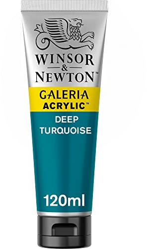 Winsor & Newton Acrylique Galeria 120ml Turquoise Foncé Série 1