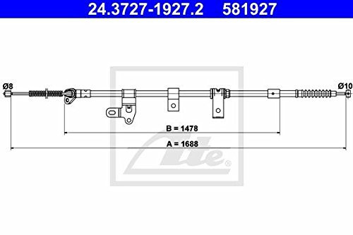 ATE 24372719272 Handbremsseil