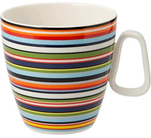 Iittala 1006323 Becher Origo 0,4 Liter Orange, Porzellan
