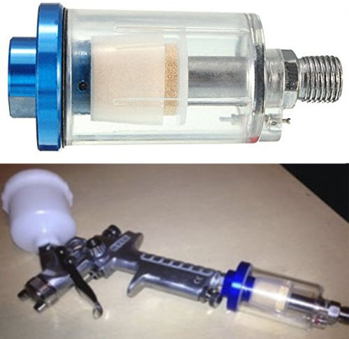 ICTRONIX - Mini Filtro Aria compressa, 1/4, per Pistola per verniciatura