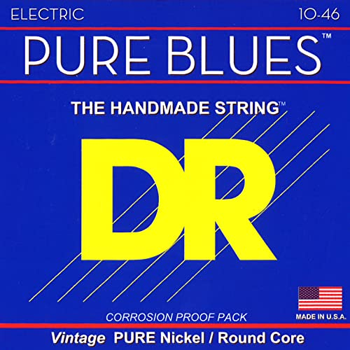 DR String PHR-10 Pure Blues Juego Cuerdas Eléctrica