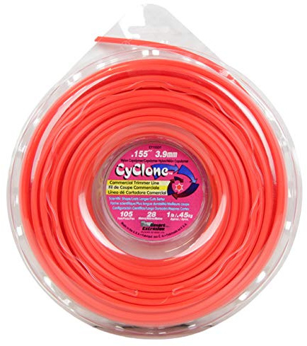 Desert Extrusion Cyclone CY155D1 .155 x 105' Red Trimmer Line - Made in USA