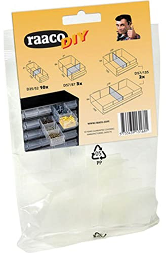 Raaco RAA131681 Parts Storage,Black, Nicht zutreffend
