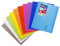 Clairefontaine 981601C Un Cahier Agrafé Koverbook - 24x32 cm - 96 Pages Petits Carreaux avec Marge - Papier Blanc 90 g - Couverture Polypro Couleur Aléatoire