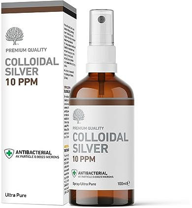 Nature's Greatest Secret Premium Quality 10ppm Colloidal Silver Spray 100ml