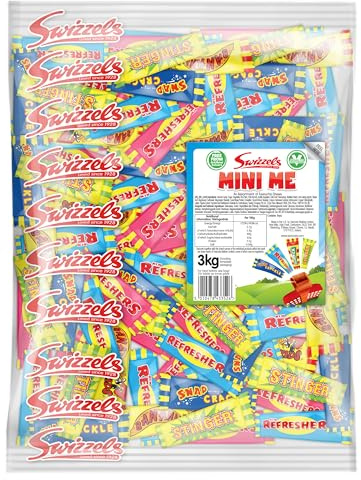 Swizzels Mini Me Sweet Mix, Bulk Chewy Sweets, Vegetarian Friendly | Family Favourite Pick and Mix Sweets Ideal for Party Bags, Birthdays, Halloween & Christmas