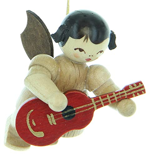 Unbekannt Schwebeengel Natur mit Gitarre - 199/062/022N