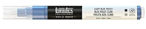Liquitex Professional Fine Paint Marker, 8mm, Light Blue Violet
