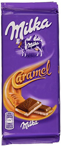Milka Tablette de Chocolat Caramel 2 x 100 g