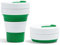 Stojo Collapsible Pocket Cup, Silikon, grün, 5 x 13 cm