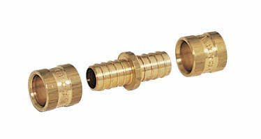 COMAP Raccord PER à glissement - Manchon égal - Diamètre ⌀12x1,1 mm - Pexy pour Tubes PER - 4321, Laiton
