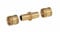 COMAP Raccord PER à glissement - Manchon égal - Diamètre ⌀12x1,1 mm - Pexy pour Tubes PER - 4321, Laiton