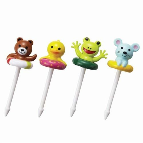 Tier Bär Maus Ente Frosch Food Picks für Bento Box Lunch Box