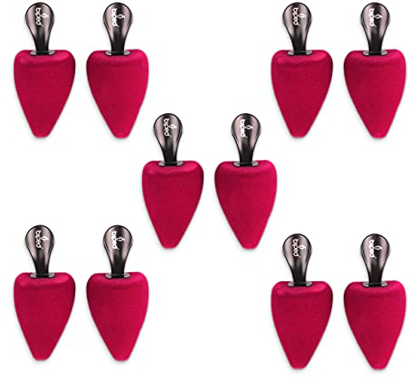Die Schuhanzieher 5 Paar Set – Schaumstoff Schuhspanner mit Griff – Form spitz – Made in Germany – z2479(35-38)