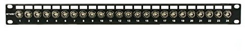 Networx Panneaux de brassage coaxiaux (24 ports, BNC)