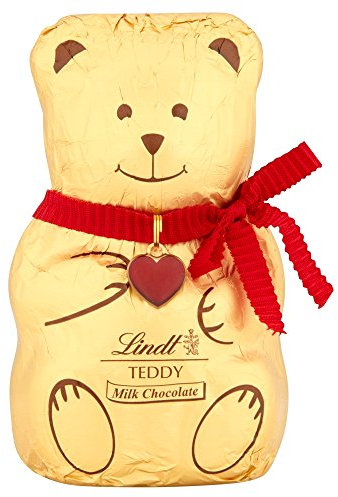 Lindt Osito Teddy de Chocolate con Leche Cremoso y Suave, 100g