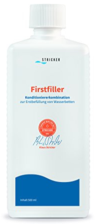 Firstfiller für Wasserbetten, 1 x 500ml Pflegemittel zur Erstbefüllung oder nach Umzug