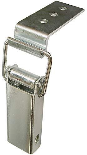 Spannverschluss Kistenverschluss 115 x 48 x 5 mit Gegenhaken Eckbefestigung