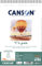 Canson 400060604 C a grain-leicht gekörnt Zeichenpapier, 180 g/qm, A4+, 30 Blatt pro Block Spirale an der kurzen Seite, 210 x 322 mm, weiß