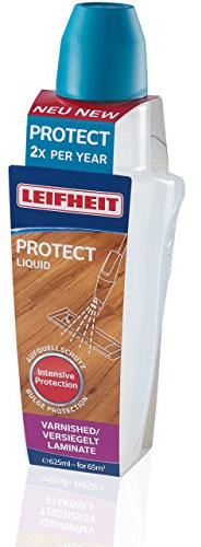 Leifheit Pflegemittel Proctect für versiegeltes Laminat und Parkett, für die Pflege von empfindlichen Holzböden, Spezialpflege 625ml, empfohlen für die halbjährliche Anwendung