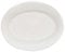 Portmeirion Home & Gifts Oval Plate, Porcelain, White, 30 x 39 x 5.6 cm