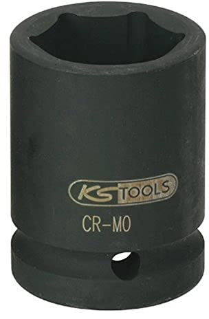 KS Tools 515.1738 1 Sechskant-Kraft-Stecknuss, kurz, 38mm