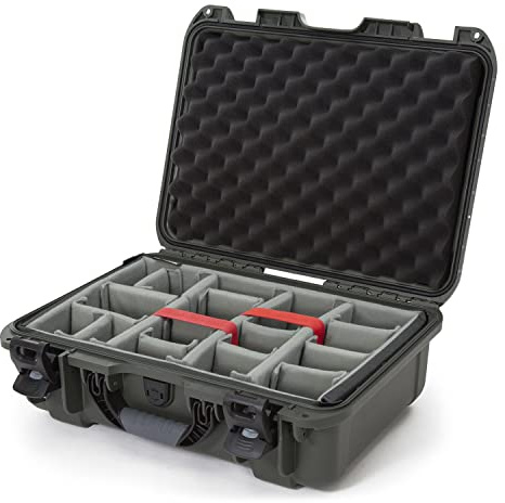 Nanuk 925 Waterproof Hard Case with Padded Dividers - Olive