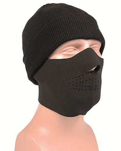 Mil-Tec Neopren Gesichtsschutz Schwarz/W/L [Misc.]