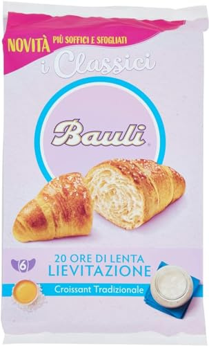 Bauli Croissant Classico 6 Stück, 4er Pack (24 x 40 g)