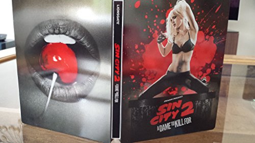Sin City 2: A Dame To Kill For 3D Blu-Ray Limited Edition Steelbook (UK-Import ohne deutschen Ton) Streng Limitiert, Zavvi Exklusive
