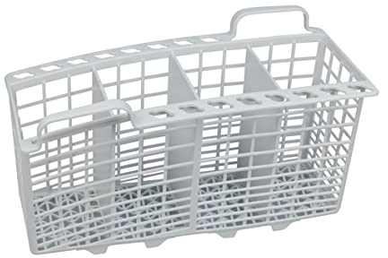 Original Indesit Ariston C00063841 - Cestino per posate, 233 x 110 x 135 mm, grigio, lavastoviglie anche Hotpoint Whirlpool-Gruppo Bauknecht 482000027134