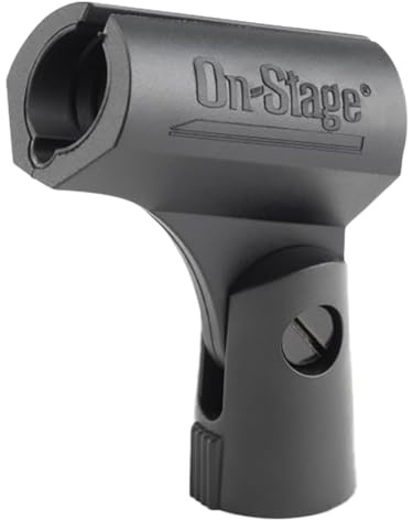 OnStage MY120 Unbreakable Rubber Condenser Microphone Clip