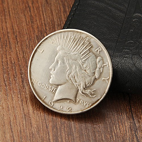 1922 La Pace Liberty Batman Due Faccia Della Moneta Imitazione Copy Raccogliere Valuta