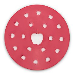 Fox Run 4780 Apple Pie Top Cutter, Plastic, Red